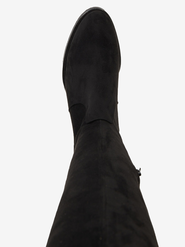 Ojju Fekete velúr csizma OJJU