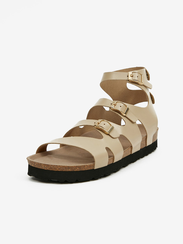 Ojju Bézs női bokaszandál OJJU