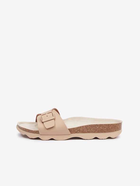 Ojju Bézs női papucs OJJU