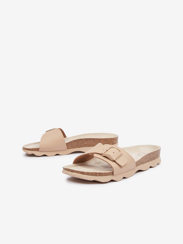 Ojju Bézs női papucs OJJU