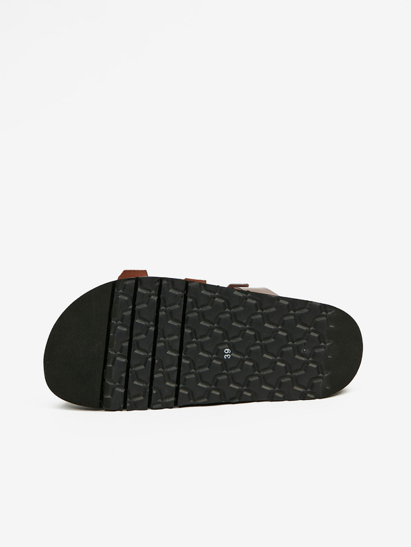 Ojju Lila és bézs női platform papucs OJJU