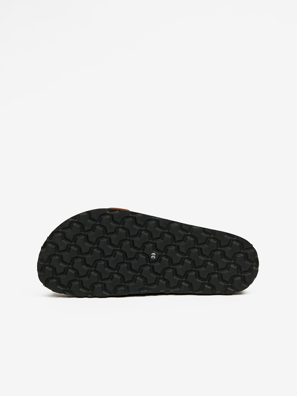 Ojju Narancssárga női bőrpapucs OJJU