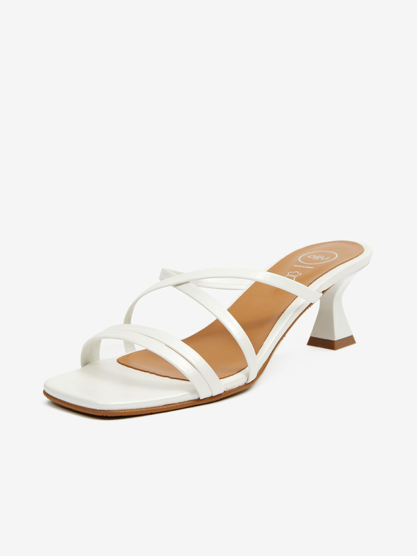 Ojju Fehér női sarokcipő OJJU