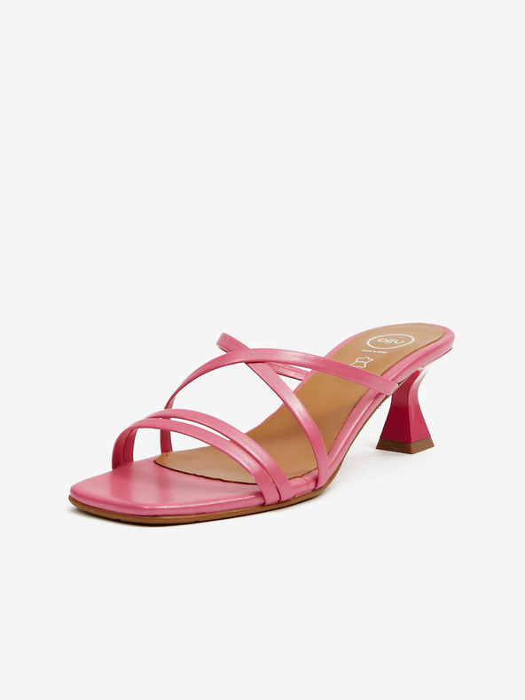 Ojju Rózsaszín női sarokcipő OJJU