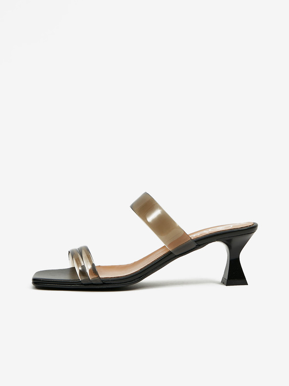 Ojju Fekete női sarokcipő OJJU