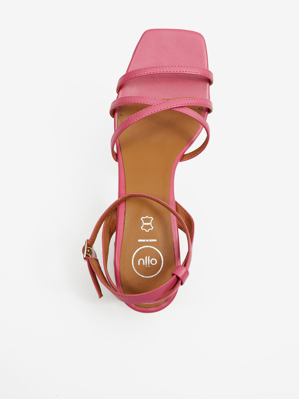 Ojju Rózsaszín női sarokszandál OJJU
