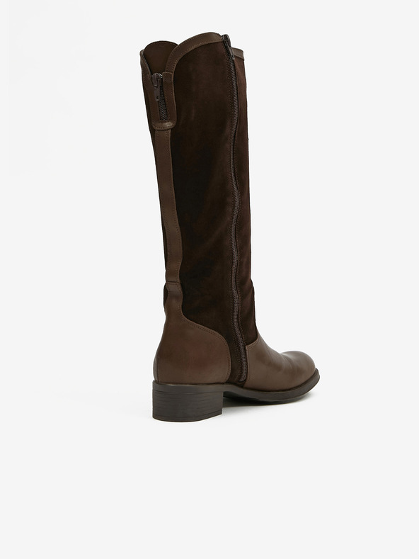 Ojju Sötétbarna szarvasbőr csizma OJJU