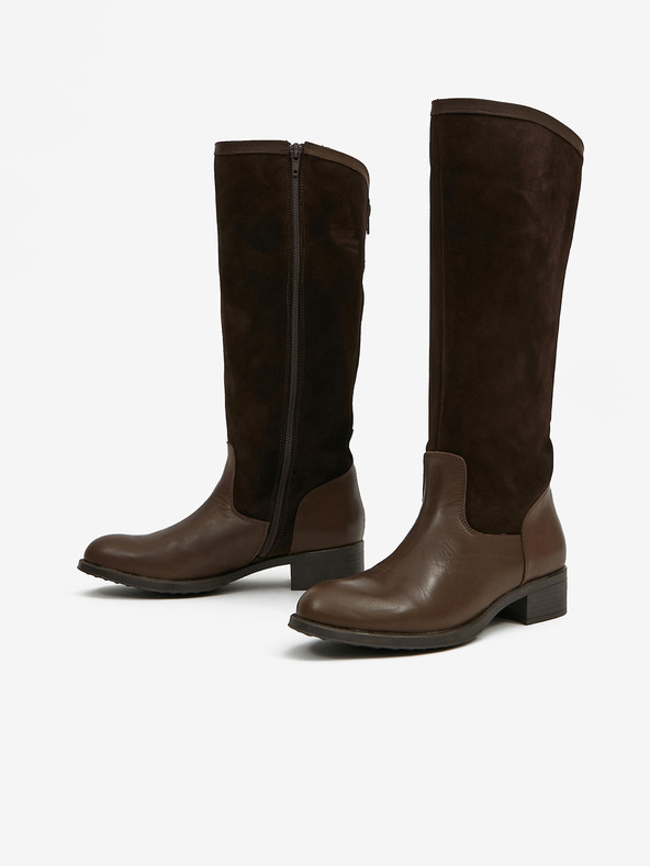 Ojju Sötétbarna szarvasbőr csizma OJJU