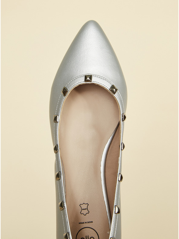 Ojju Ezüst színű balerinák OJJU