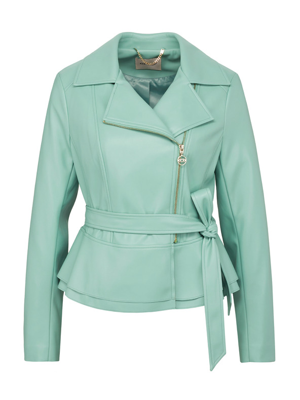 Orsay Világoszöld női bőrkabát ORSAY