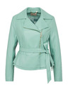Orsay Világoszöld női bőrkabát ORSAY