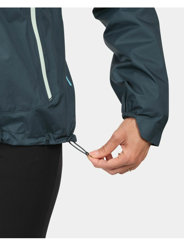 Kilpi Kilpi HURRICANE-W női vízálló dzseki Sötétzöld