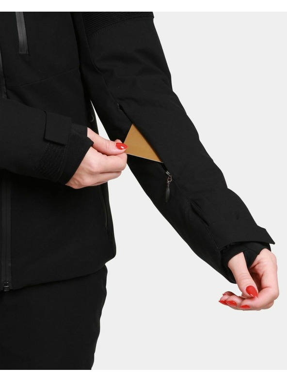 Kilpi Női Kilpi VALERA-W sí kabát Fekete