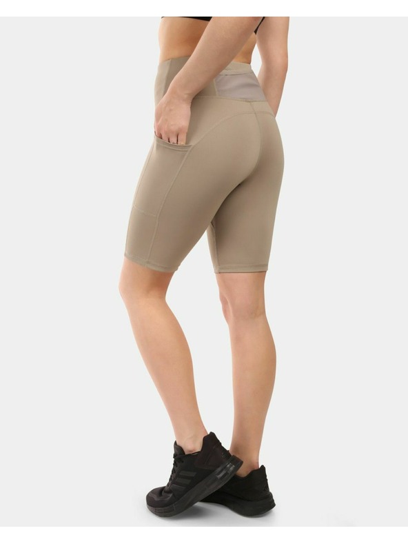 Kilpi Kilpi ARTEMI-W női rövid leggings OPTI-DRY funkcióval Khaki