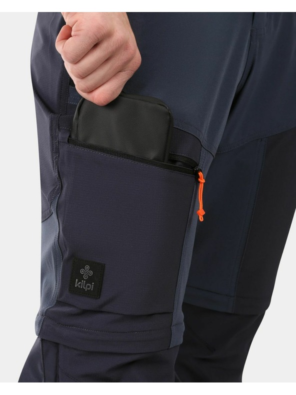 Kilpi Kilpi HOSIO férfi outdoor levehető nadrág sötétkék