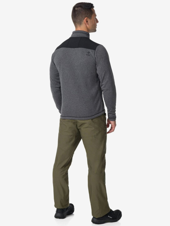 Kilpi Sötétszürke férfi fleece pulóver Kilpi REGIN-M