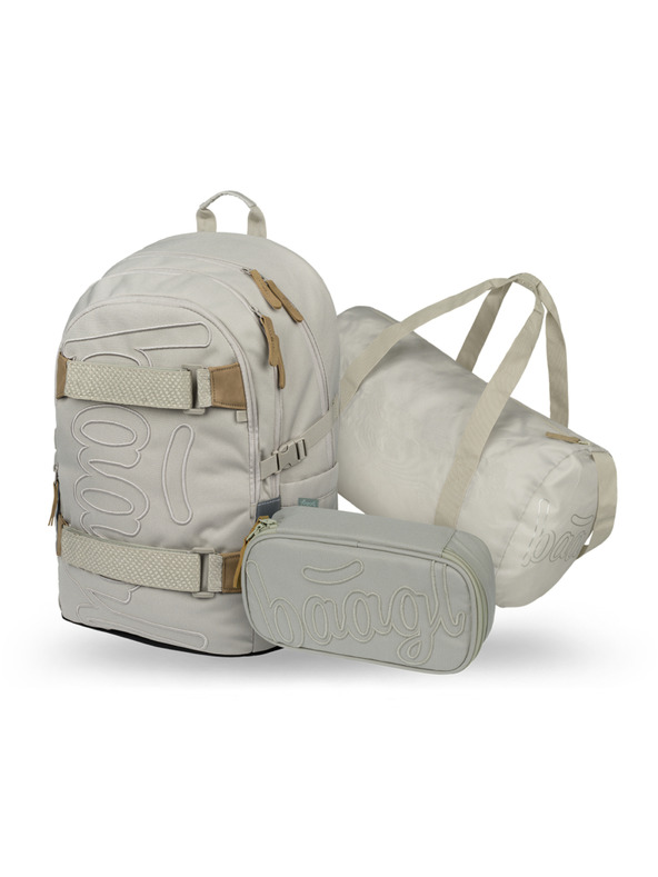 BAAGL  BAAGL SET 3 Skate Mist: hátizsák, tolltartó, sporttáska