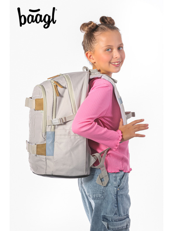 BAAGL  BAAGL SET 3 Skate Mist: hátizsák, tolltartó, sporttáska