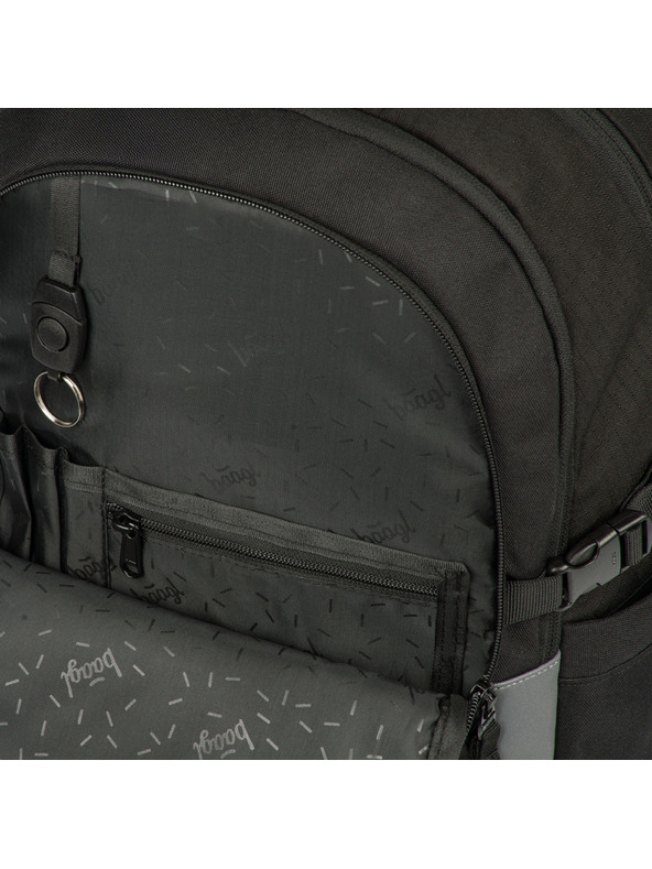 BAAGL  BAAGL Iskolai hátizsák Skate Uni fekete