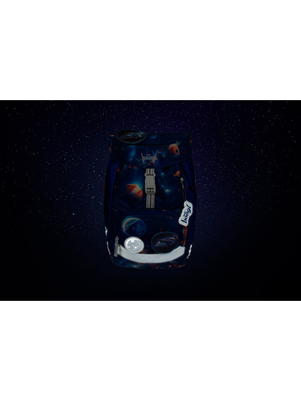 BAAGL  BAAGL SZETT 3 AIRY Világűr: hátizsák, tolltartó, zacskó