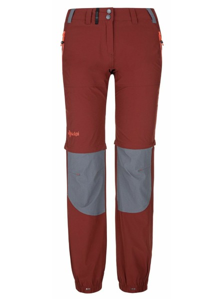 Kilpi Kilpi HOSIO-W női outdoor nadrág Sötét piros