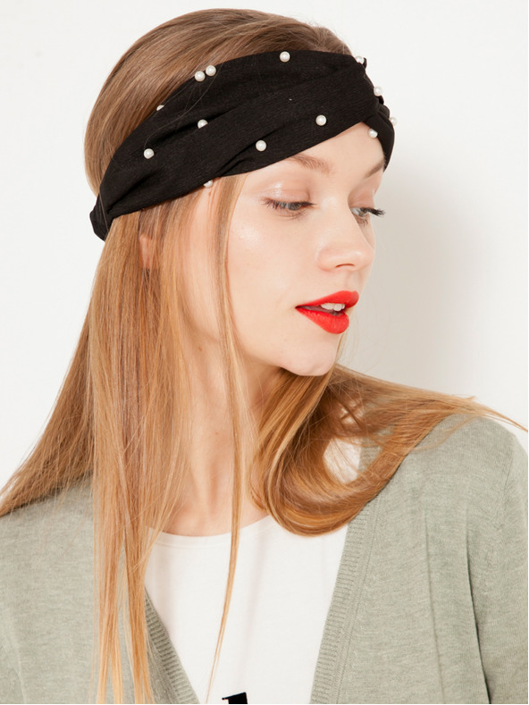 CAMAIEU Fekete hajpánt CAMAIEU