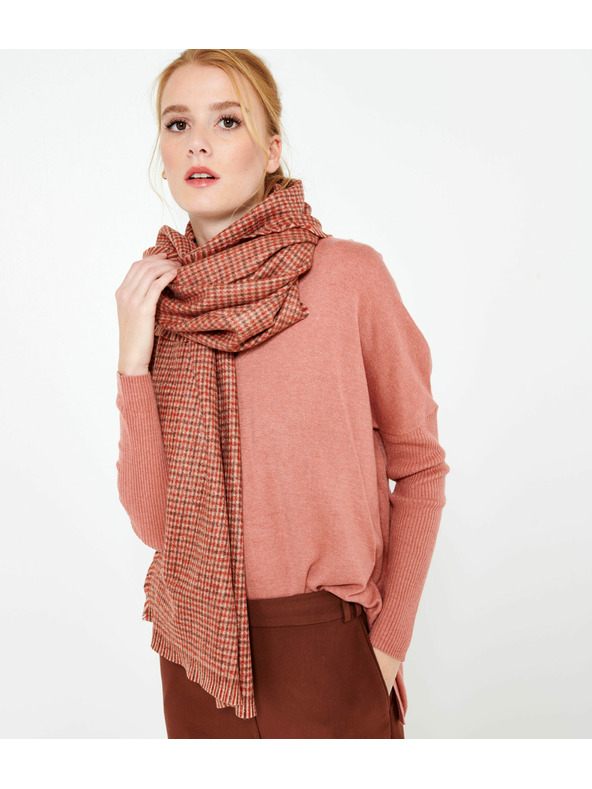 CAMAIEU Rózsaszín sál CAMAIEU