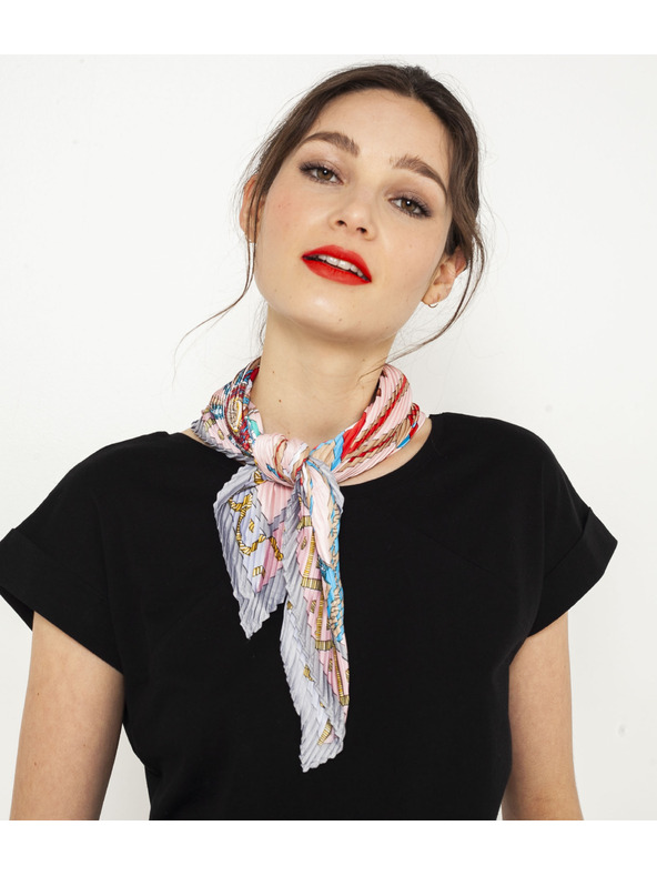 CAMAIEU Fehér mintás kendő CAMAIEU