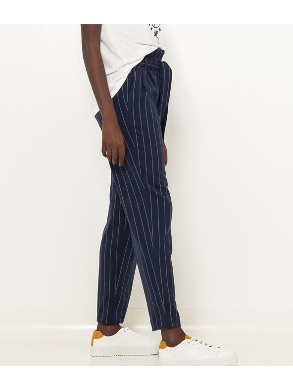 CAMAIEU Sötétkék nadrág CAMAIEU