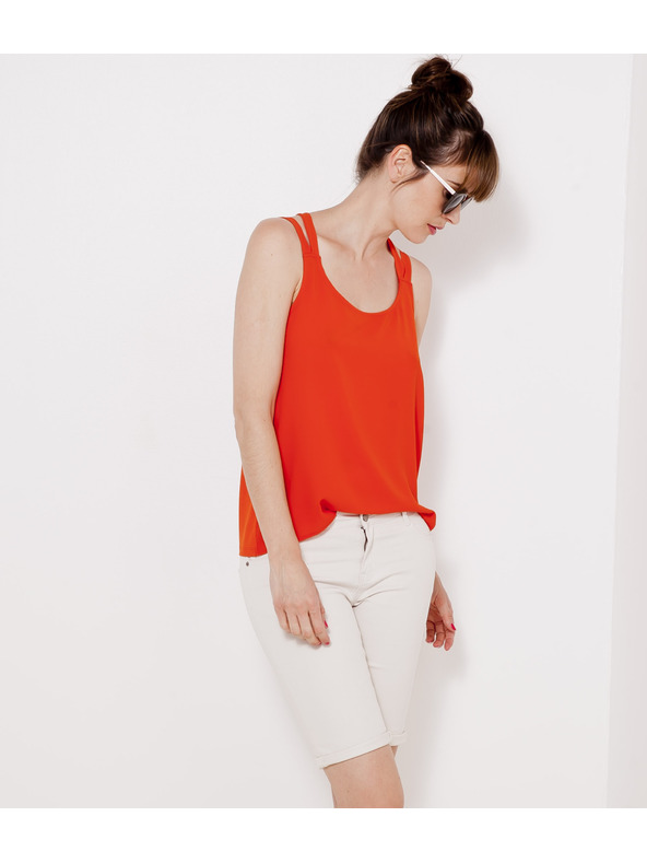 CAMAIEU Fehér rövidnadrág CAMAIEU