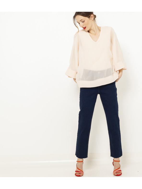 CAMAIEU Rózsaszín blúz CAMAIEU