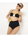 CAMAIEU Fekete fürdőruha felső CAMAIEU