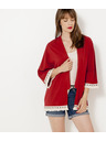 CAMAIEU Piros kimono CAMAIEU