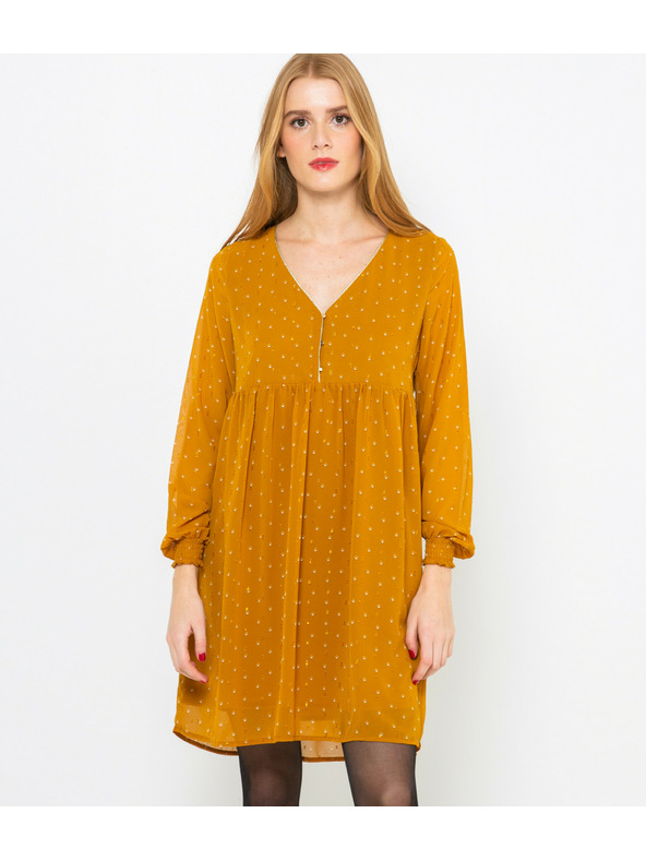 CAMAIEU Narancssárga ruha CAMAIEU