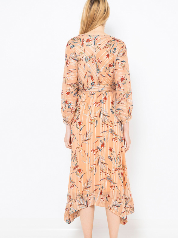 CAMAIEU Rózsaszín hosszú ruha CAMAIEU