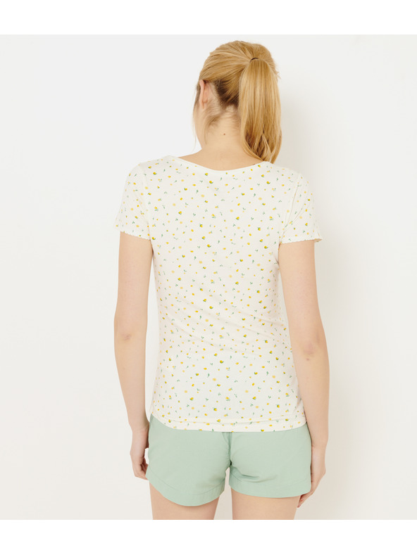 CAMAIEU Fehér CAMAIEU póló