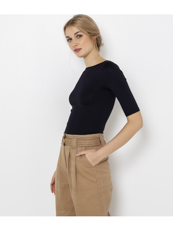 CAMAIEU Fekete póló CAMAIEU