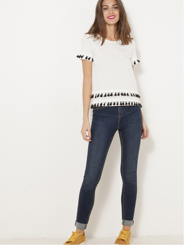 CAMAIEU Fehér blúz CAMAIEU