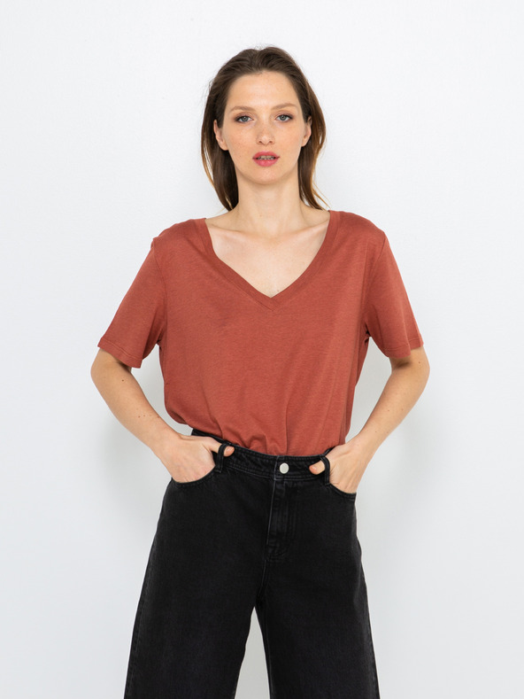 CAMAIEU Barna CAMAIEU póló