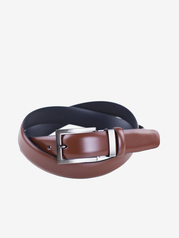 Zapana Barna férfi bőr öv Zapana Satyr