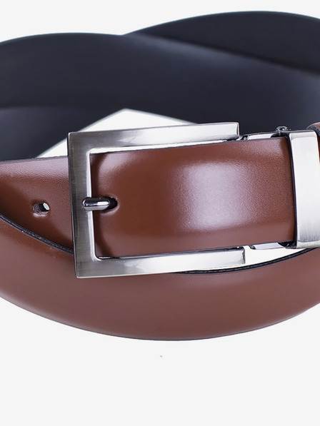 Zapana Barna férfi bőr öv Zapana Satyr