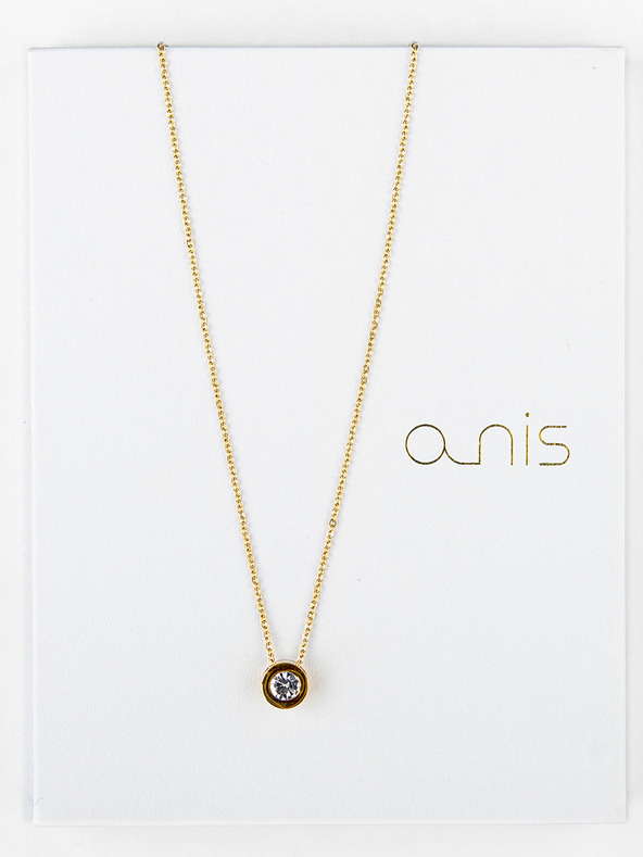 a-nis Női karóra, fülbevaló és lánc készlet arany a-nisban