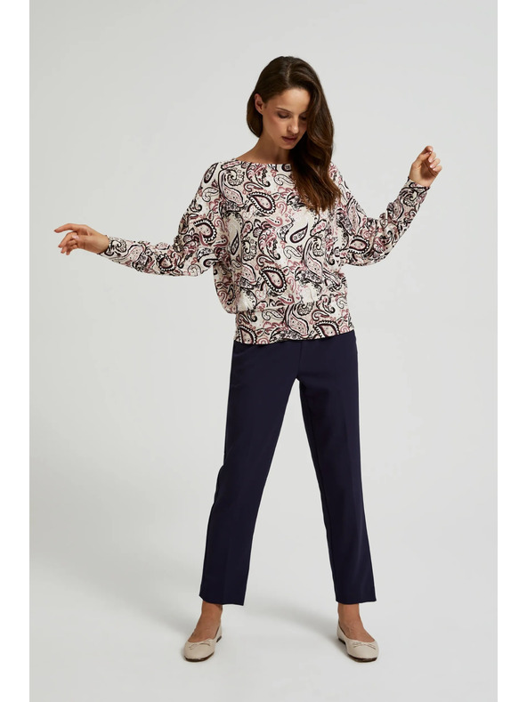 Moodo Világos bézs női pulóver