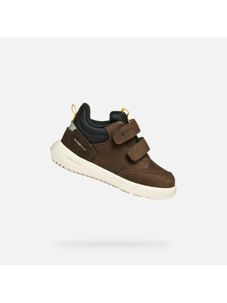 Geox Chlapci první kroky Geox Hyroo WPF Hnědá - Geox Hyroo WPF barna fiú első lépés cipő