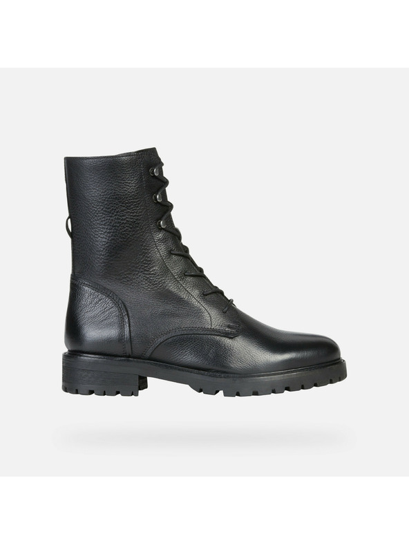 Geox Černá dámská kotníková obuv Geox Hoara - Geox Hoara fekete női bokacsizma