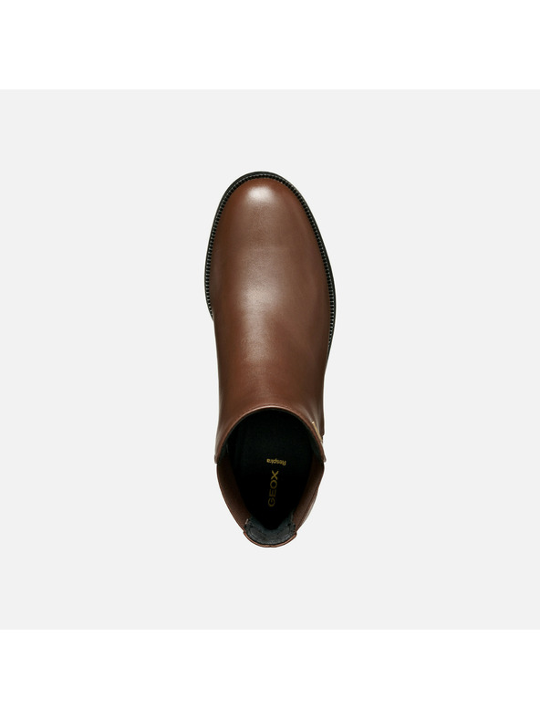 Geox Hnědá dámská kotníková obuv Geox Camexia NP ABX - Geox Camexia NP ABX barna női bokacsizma