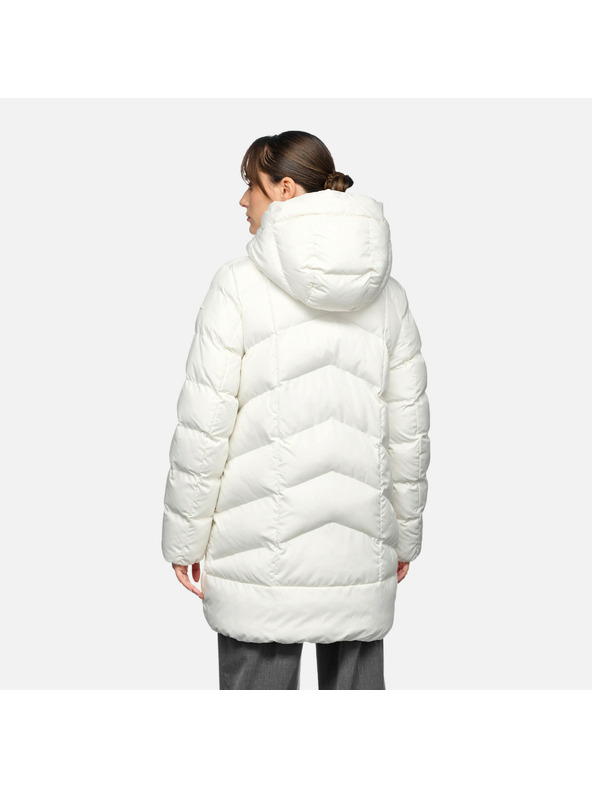 Geox Krémová dámská bunda Geox Anylla - Geox Anylla krém női dzseki