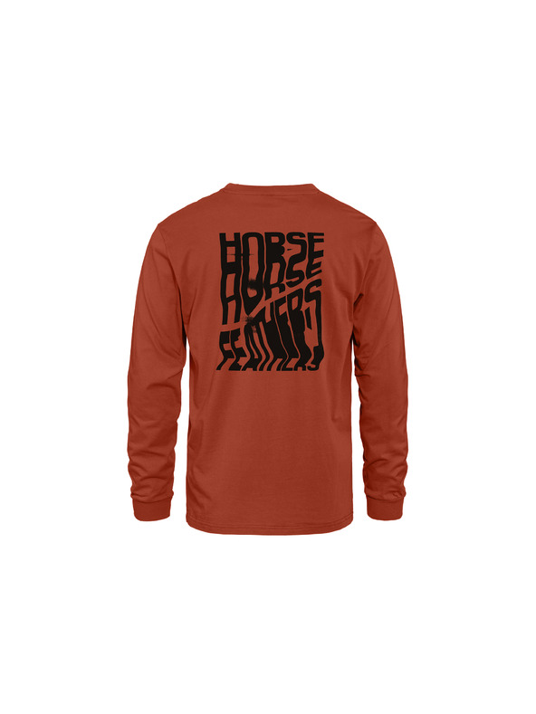 Horsefeathers Xerox piros póló HORSEFEATHERS