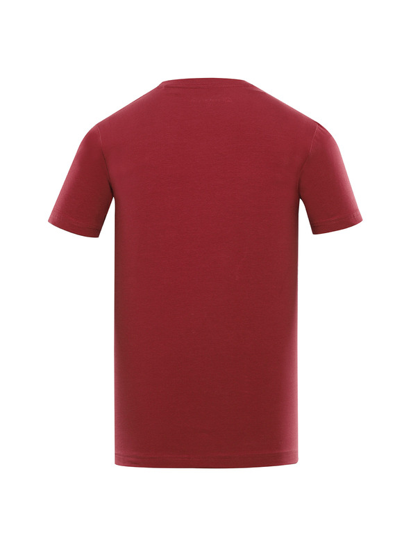 ALPINE PRO Férfi pamut póló ALPINE PRO SUMEK merlot variáns pc