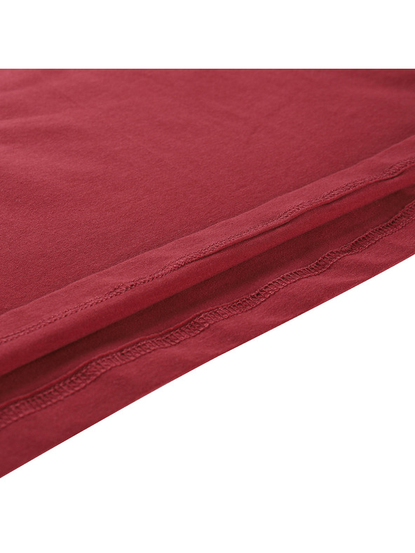 ALPINE PRO Férfi pamut póló ALPINE PRO SUMEK merlot variáns pc